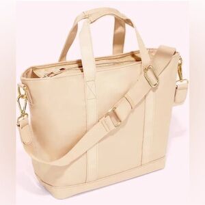 Stoney Clover Lane Mini Tote Bag in Sand Nylon NWT